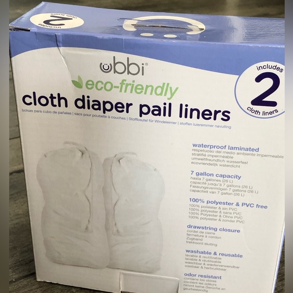 ubbi Accessories New In Box Ubbi Cloth Diaper Pail Liners Poshmark